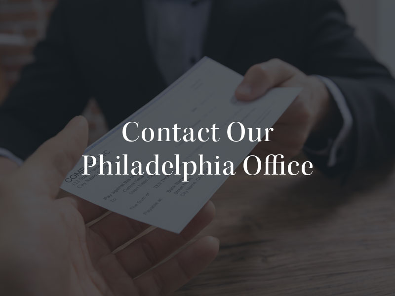 Contact our Philadelphia Office