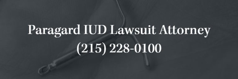 Philadelphia Paragard Lawsuit Lawyer | Ciccarelli Law Offices