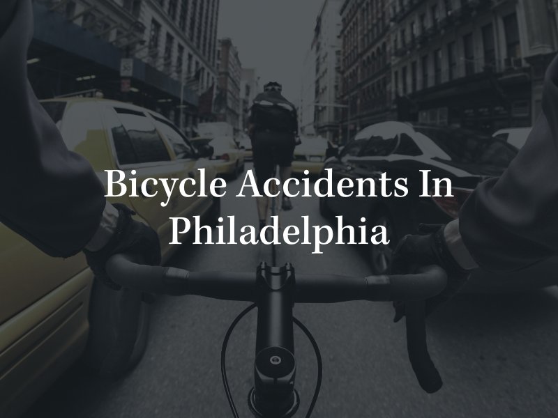 Bicycle accident lawyer in Philadelphia 